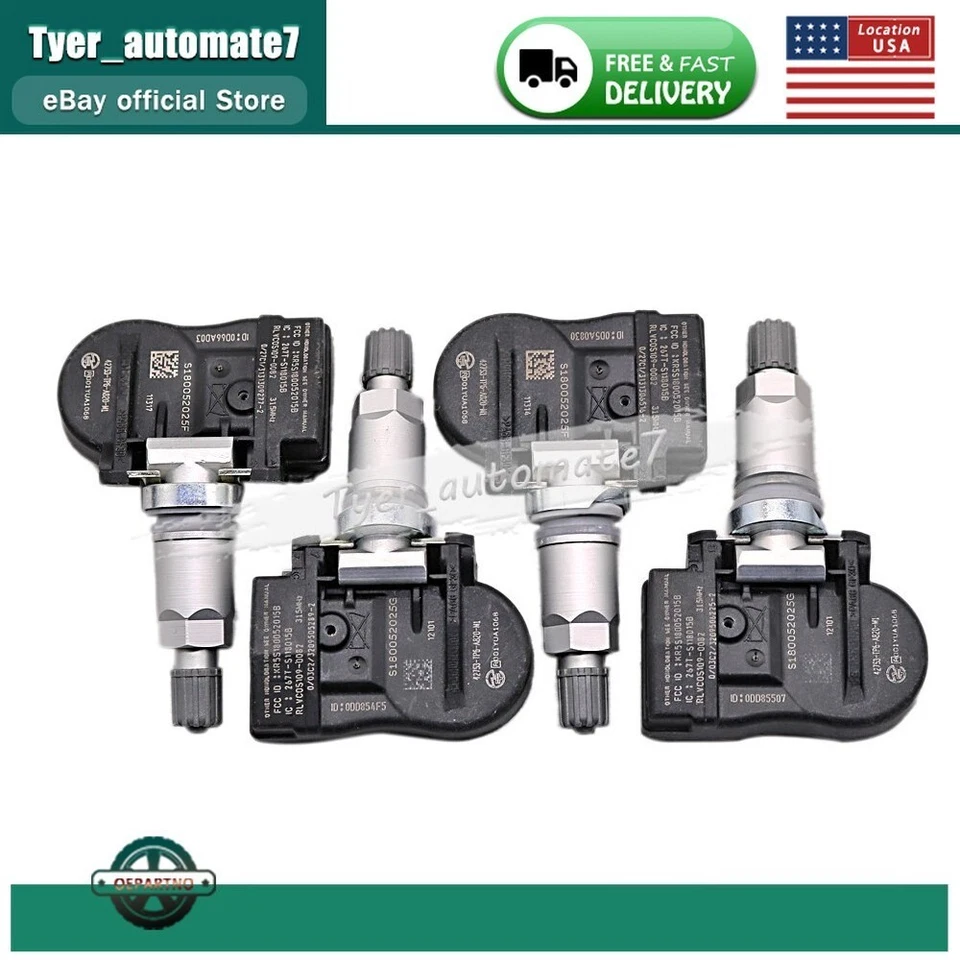 Sensor de presión de neumáticos TPMS Crosstour 42753-TP6-A82 para Honda CR-V 2012-13 2012-15 Foto 3 de 4