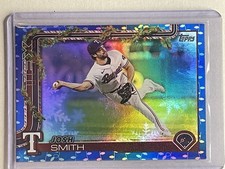 2025 Topps Holiday #H153 Josh Smith Blue Metallic Holiday Lights