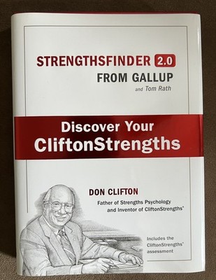 New STRENGTHS FINDER 2.0 Hardcover Book Tom Rath **UNUSED ACCESS CODE **