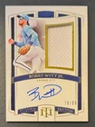 2025 Panini National Treasures Bobby Witt Jr /99 On Card Patch Auto Royals