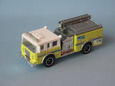 matchbox pierce dash fire truck