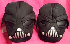 NWT Young Men's Star Wars Slippers M 8/9 DARTH VADER Disney Bed Shoes NEW 40