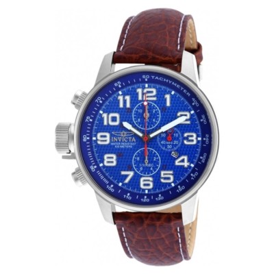 Invicta 90066 Herren I-Force Braunes Leder Chronograph