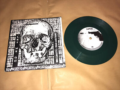 Rancid - Let Me Go - 7  2000 Vgc+/ex.con Green Vinyl