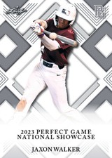 Jaxon Walker 10-Count Lot 2023 Leaf Perfect Game Nike All-American Rookie
