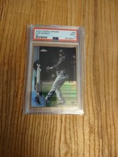 2020 Topps Chrome Luis Robert SP VARIATION REFRACTOR RC PSA 9 CHICAGO WHITE SOX
