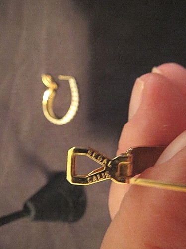Vintage Segal of California Pierced Earrings #2715 - Picture 7 of 8