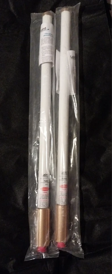 Laird Technology Fibra de Vidrio -VHF- Antena Omnidireccional- FG9023-Lote de 2 Foto 2 de 2