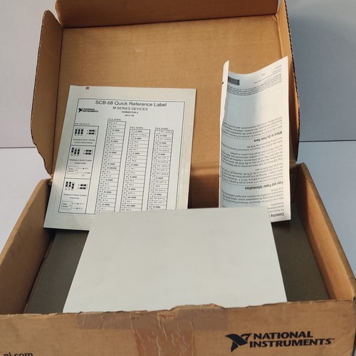 National Instruments SCB-68 Shielded I/O Connector - 第 3/6 張圖片