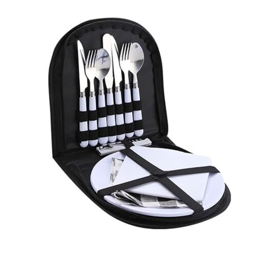 Metal Camping Utensil Set for 2 Camping Utensil Set Camping Utensils Camping ...