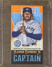 2021 Topps Gypsy Queen Captain Mini Insert #CM-VGJ Vladimir Guerrero Jr. NM/MT