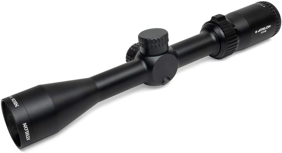 Athlon Optics Neos 3-9×40 Capped SFP Center X Riflescope with