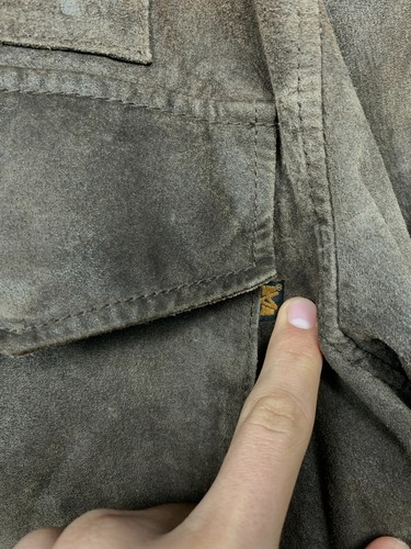 Alpha Industries Vintage Leather M 65 Field Herren Jacke Größe L - Bild 3 von 12