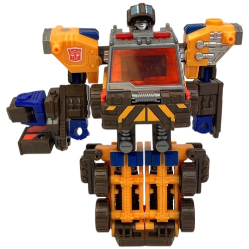 Transformers Energon Roadblock Action Figure Deluxe Autobot 2004 Hasbro