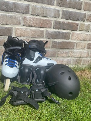 Rollerblade Twister Edge X Größe 40.5 inkl. Schutzausrüstung