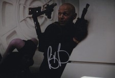 BILL BURR signed Autogramm 20x30cm STAR WARS MANDO in Person autograph COA