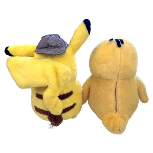 Nintendo Detective Pikachu Pokemon 8” Pikachu & Talking Psyduck 2019 - Picture 4 of 8