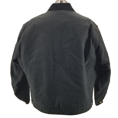 Carhartt J001 BLK Detroit Blanket Lined Jacket 125th Anniversary
