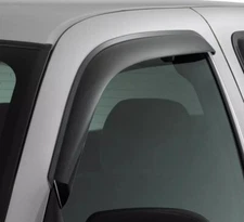 Auto Ventshade (AVS) 92956 Ventvisor Deflector; Smoke; Outside Mount; 2 pc.