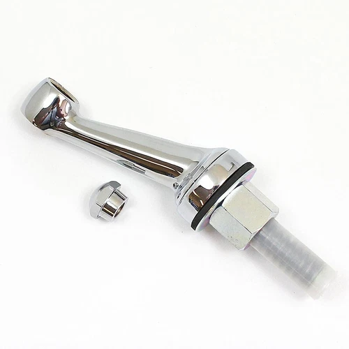 Chrome mirror arm - Short arm for swing back mirrors - Style D