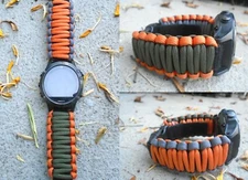 Garmin Paracord Watch band Fenix 5 5S 6 6S 7 7S/ Marq/ Instinct/ Quatix 5, 6