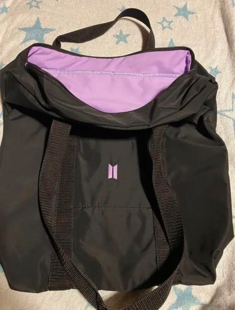 BTS Mini Boston Bag Fortune Box Purple Edition Fan Club Official