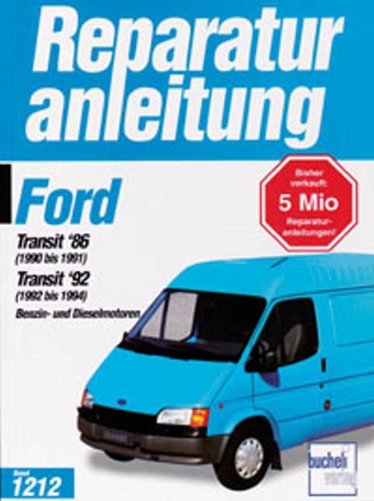 Thumbnail - Reparaturanleitung Werkstatthandbuch Wartung - 1212 Ford Transit