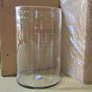 large clear glass cylinder vase