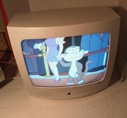 Televisión vintage General Electric GE 13GP344 13" CRT TV/retroGaming - Imagen 2 de 11