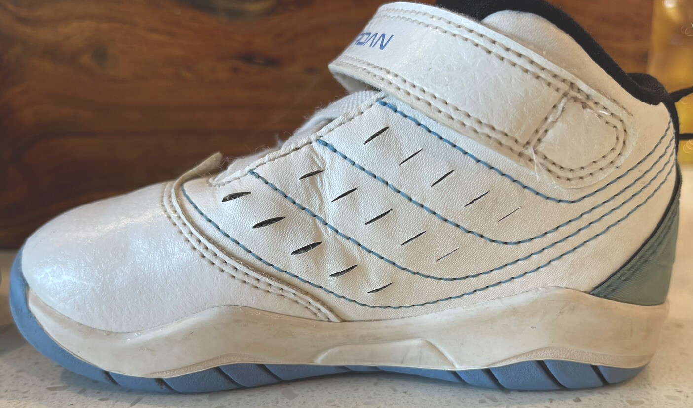 Nike Air Jordan Light Blue Toddler Shoes Size 6c From 2014-image