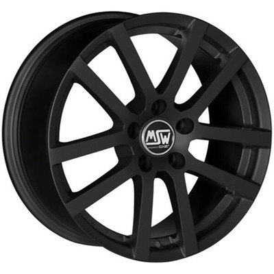 ALUFELGE MSW MSW 22 FUR VOLKSWAGEN POLO IV CROSS 6X15 5X100 MATT BLACK 0IA