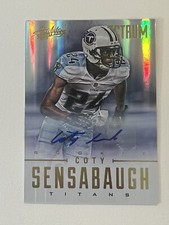 2012 Panini Absolute Rookies Spectrum Gold /299 Coty Sensabaugh Rookie Auto RC