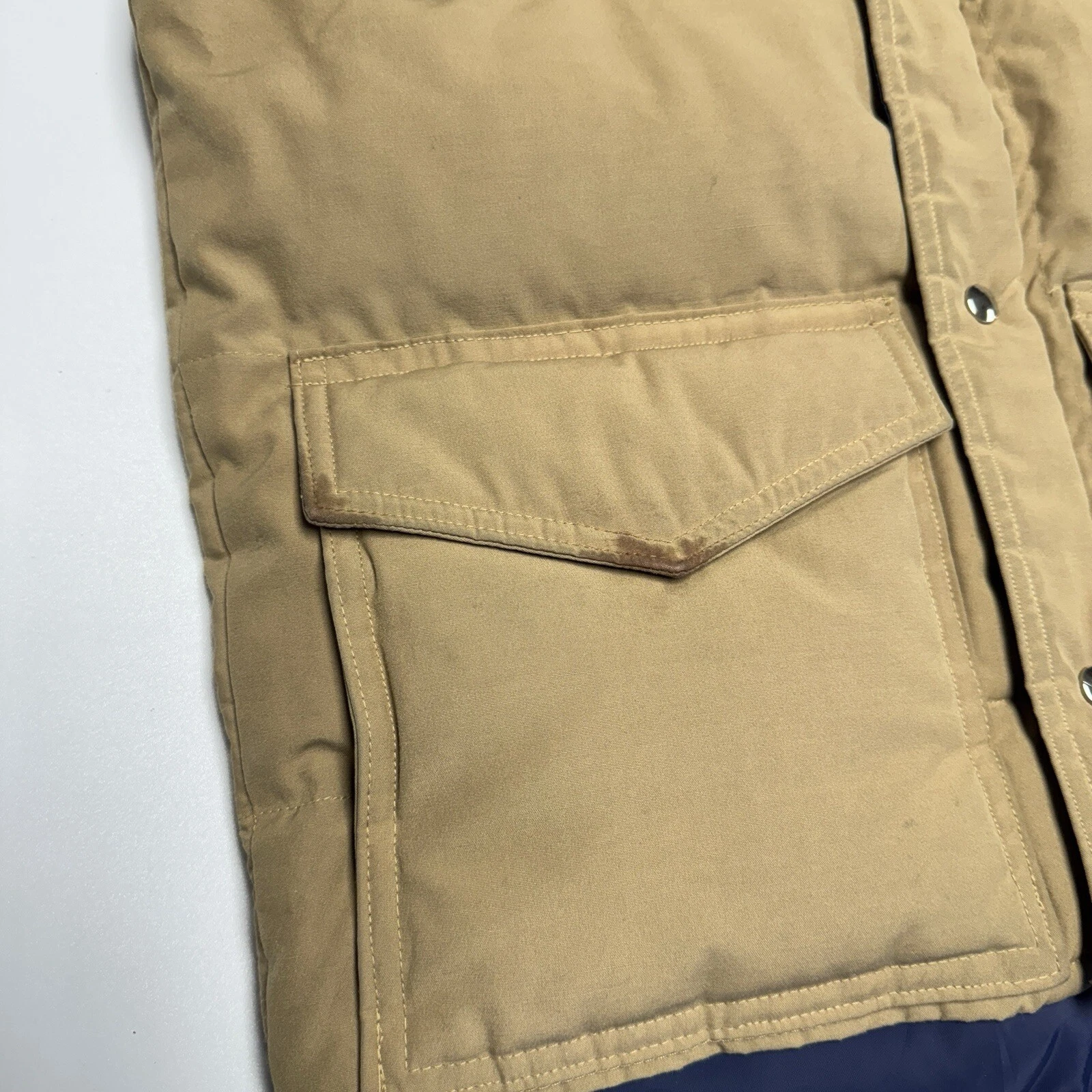 Vintage Frostline Down Puffer Vest Mens Small S Insulated Outerwear Jacket 70s - product detail image 6