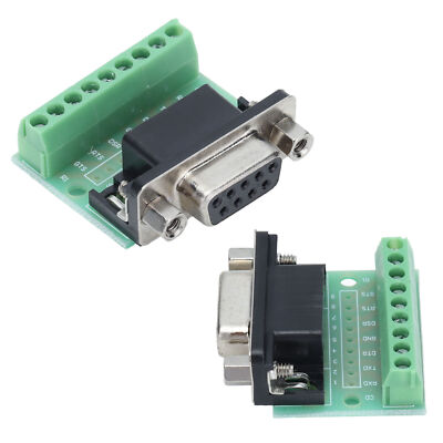 Female Terminal Breakout Board For RS232 RS485 Connector