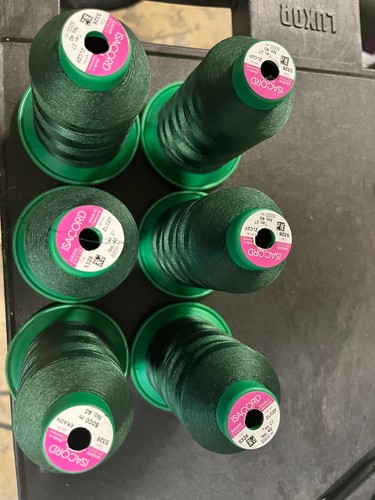 Isacord Embroidery Machine Polyester Thread 5000M (6 Spools Color #5326)