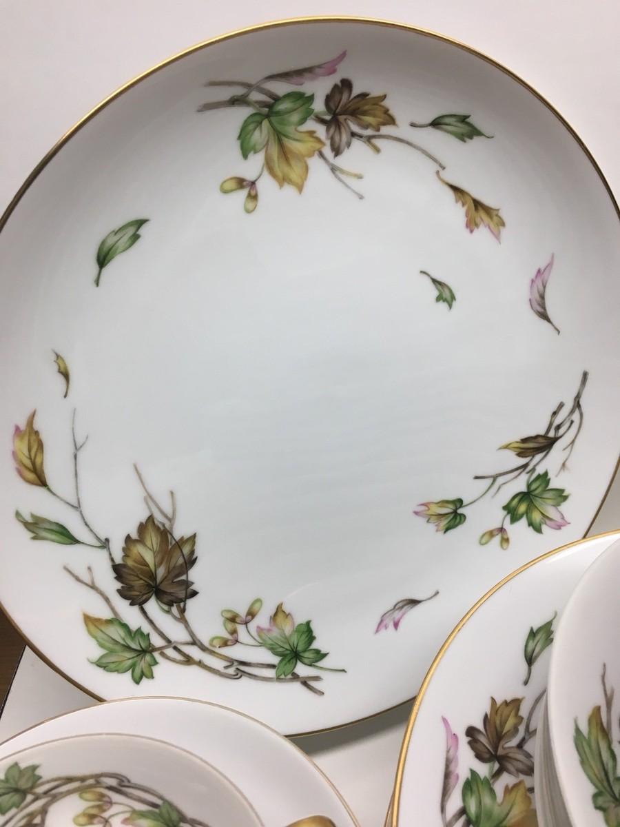 Vintage Wentworth China Eterna Shape Autumn 7516 Japan 64 Piece