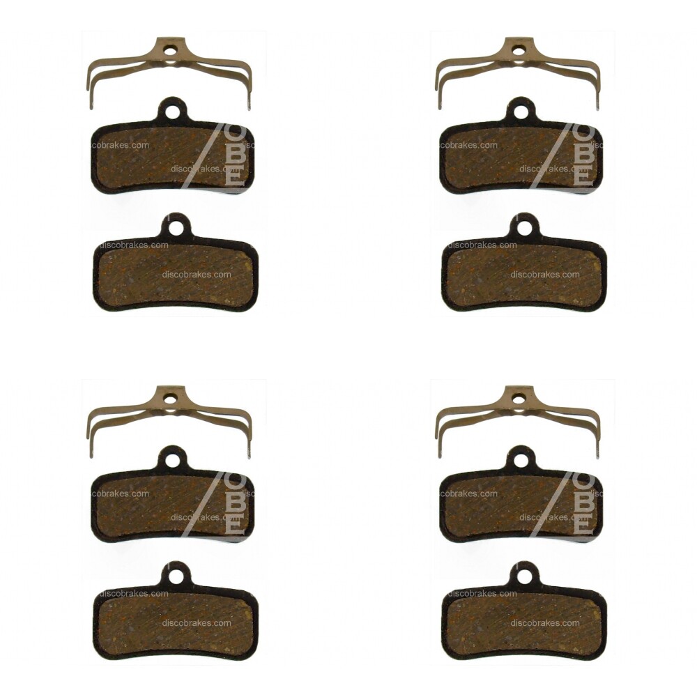 4 Prs Discobrakes Pads for Shimano BR-M810 BR-M640 BR-M9120 BR-M7120 BR-M6120