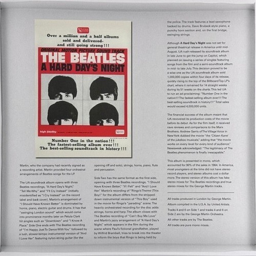 THE BEATLES A Hard Day's Night (Sound Track) Vinyl LP United Artists 2024 & Mono - Picture 9 of 12
