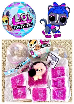 LOL Fluffy Pets Ra Ra Skunk Sis Cheer Doll Winter Disco