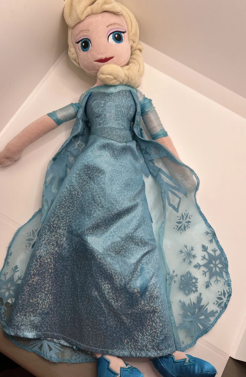 Elsa soft doll sale tesco