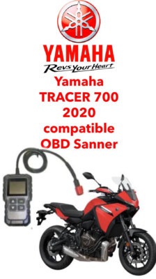 Yamaha  FI, OBD2 fault code scanner diagnostic tool Tracer 700 2020