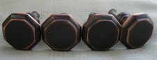 BRUSHED OIL RUBBED BRONZE KNOBS KITCHEN BATHROOM CABINET FURNITURE HARDWARE NEW