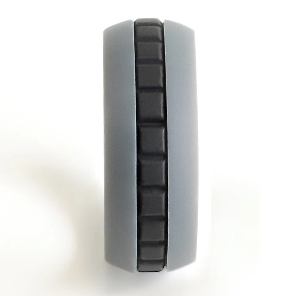 Alianza de boda de silicona para hombre - ArcRings - talla 10 Foto 2 de 2