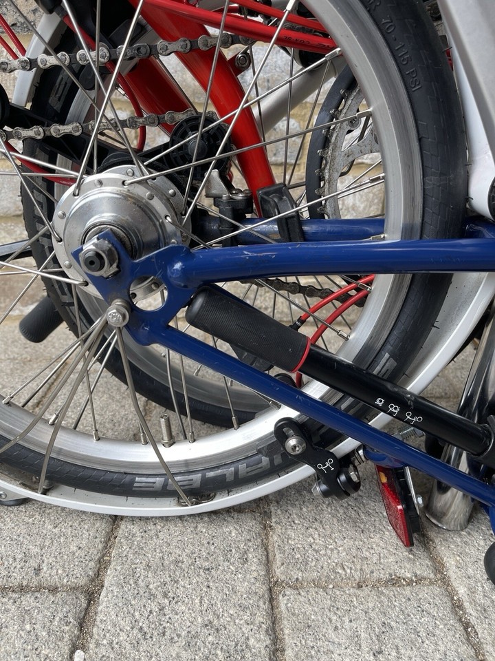 Brompton S6L-X racing green / acier & titane - BROMPTON - 69003 - Troc Vélo Brompton S6L-X racing green / acier & titane - BROMPTON - 69003 - Troc Vélo