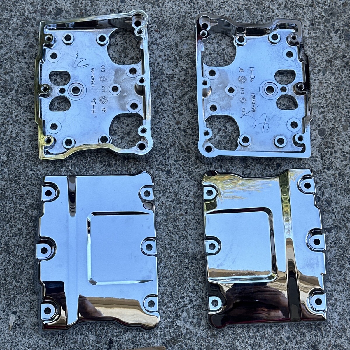 NEW OEM Harley-Davidson Twin Cam 1999-Up Chrome Rocker Box