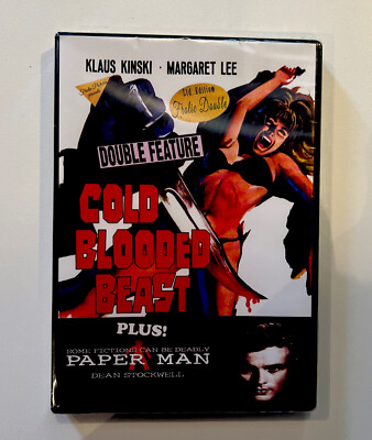 Cold Blooded Beast/Paper Man (DVD, 1971) BRAND NEW SEALED