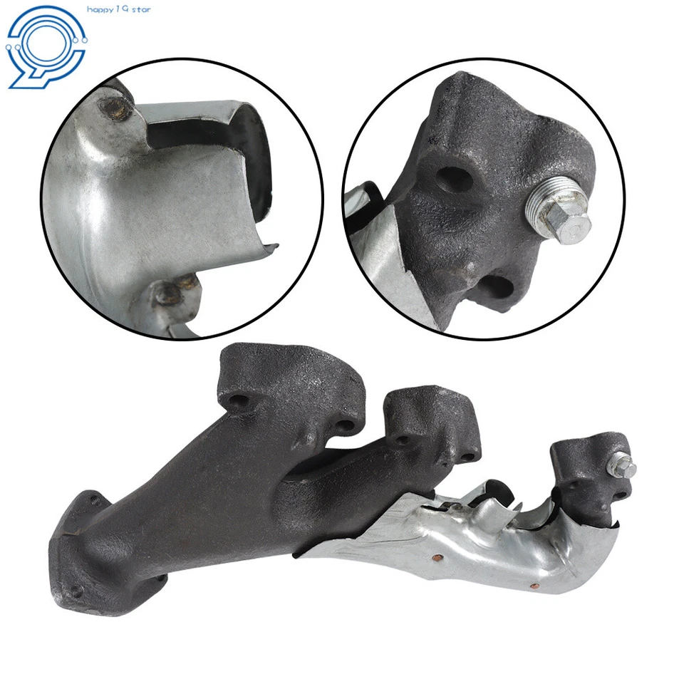 Right Exhaust Manifold W/ Gasket For Chevy C1500 K2500 GMC C2500 K1500 1988-1995 - Image 4 of 4