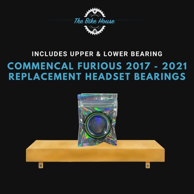 COMMENCAL FURIOUS 2017 - 2021 REPLACEMENT HEADSET BEARINGS ZS44 ZS56 ACROS AZX