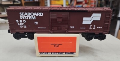 LIONEL #6-9481, SEABOARD SYSTEM BOX CAR, OB (1985) (11M)