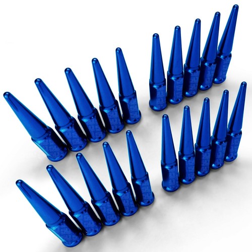 20 - 4.5" Spike Lug Nuts 12x1.5 fit Sonoma S15 Jimmy GTO Firebird G5 Blue 5BL3 - Picture 4 of 9
